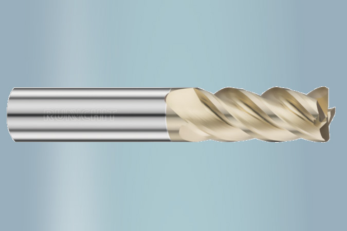 Low price Titanium alloy end mill from China manufacturer